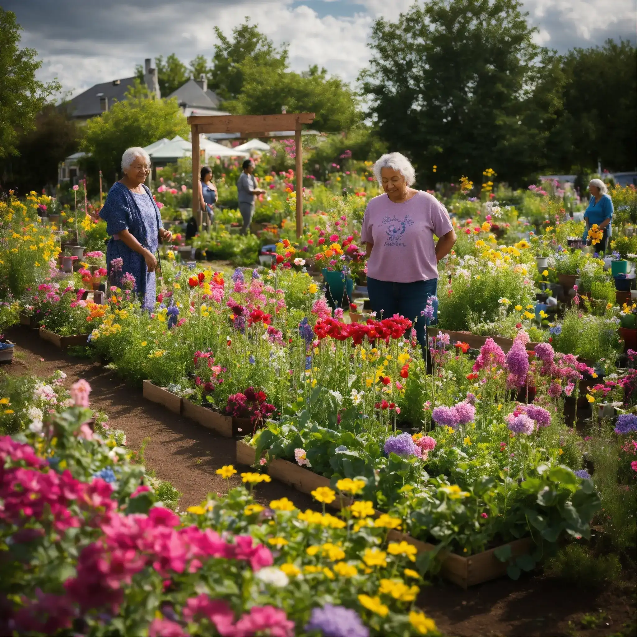 Minimalist Japanese-inspired garden corner